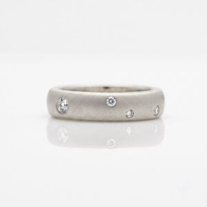 constellation diamond platinum ring