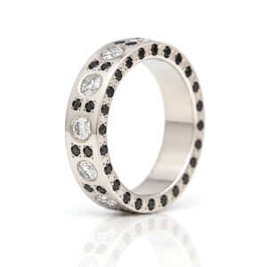 constellation diamond platinum ring