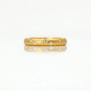 modern diamond eternity ring