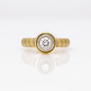 modern diamond solitaire London