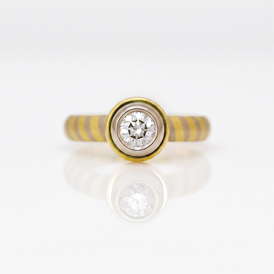 modern diamond solitaire London
