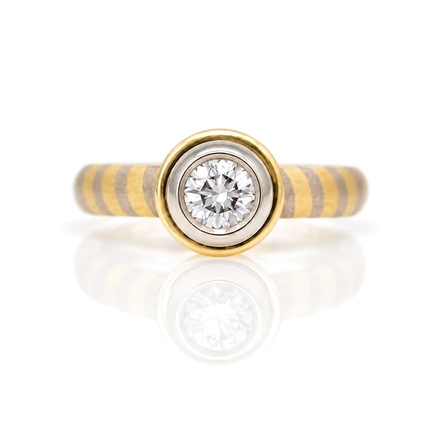 modern diamond solitaire London