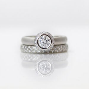 Ultimate luxury bespoke engagement ring 1004 David Ashton