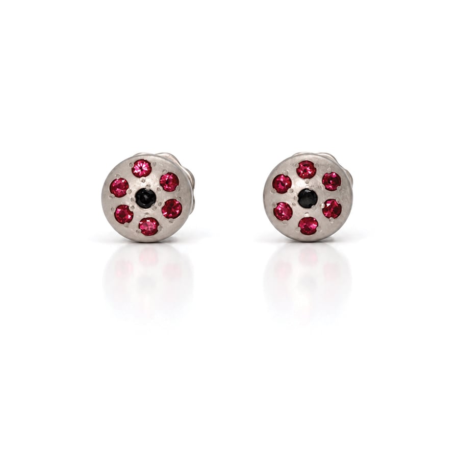 Poppy earstuds